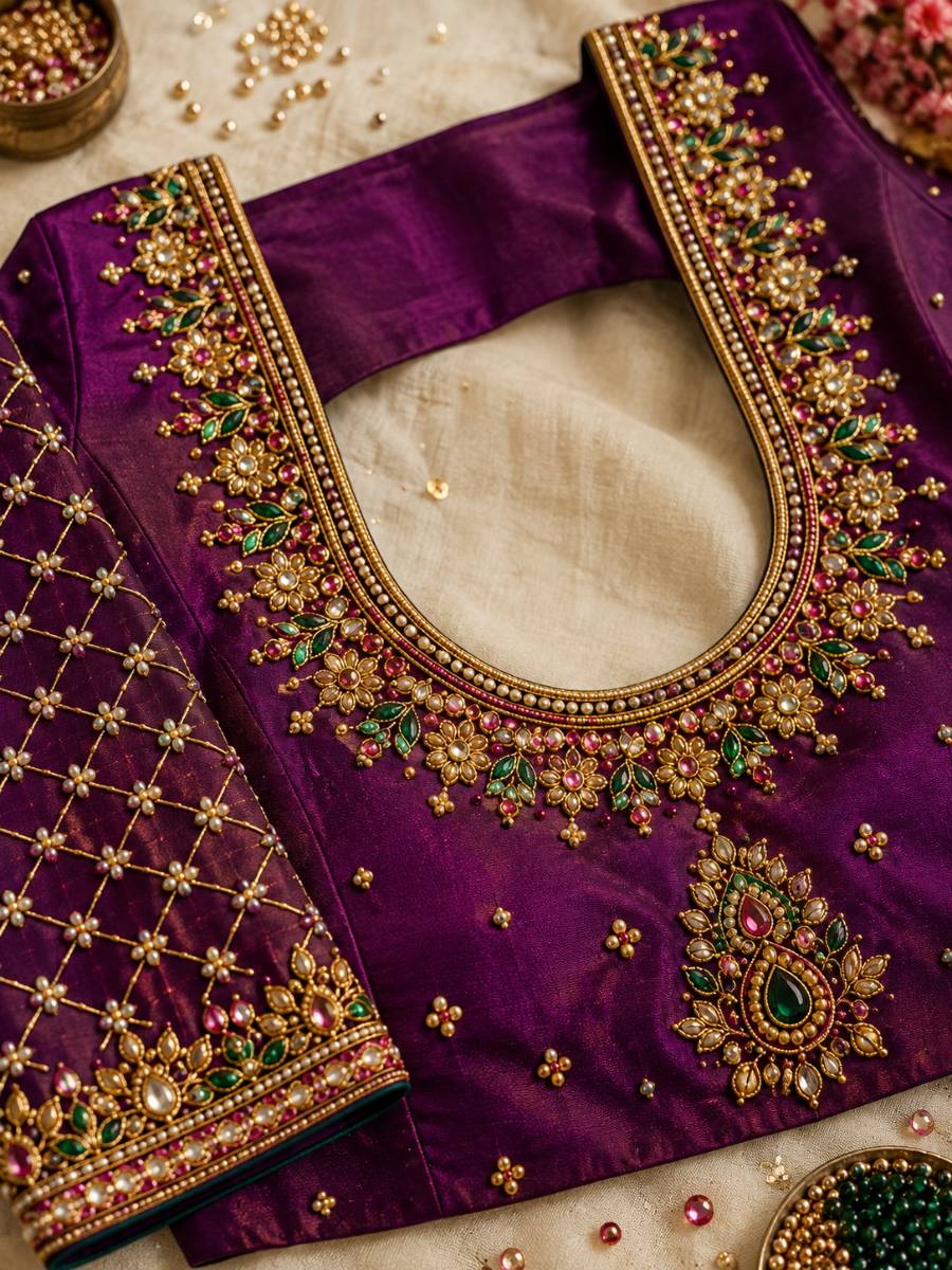 Embroidery & Maggam Work