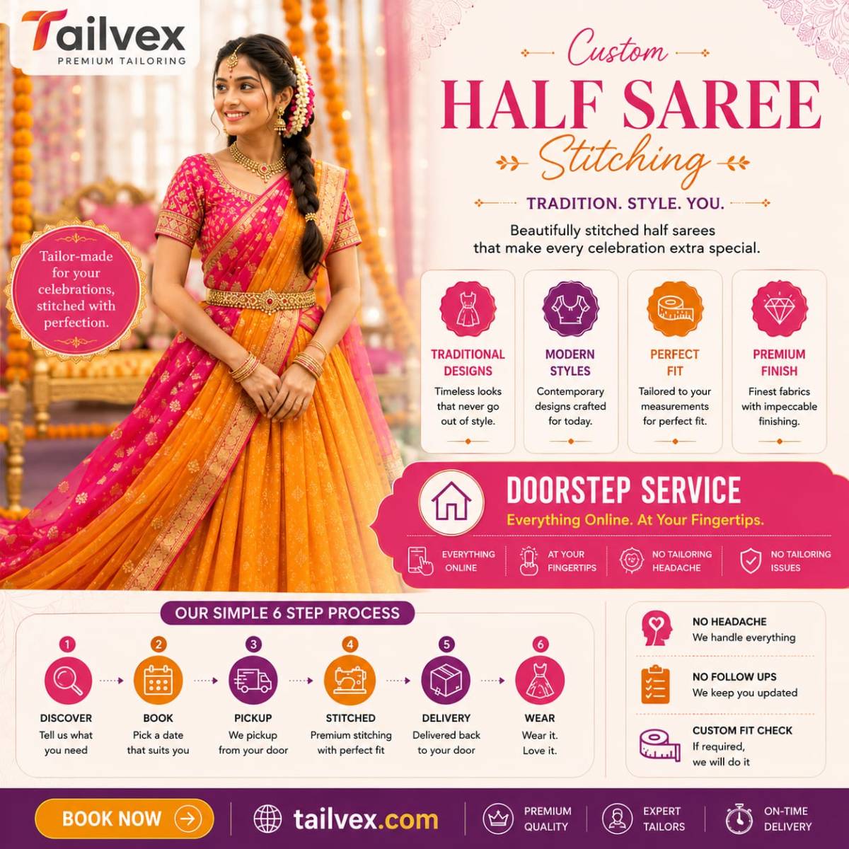 Half Saree