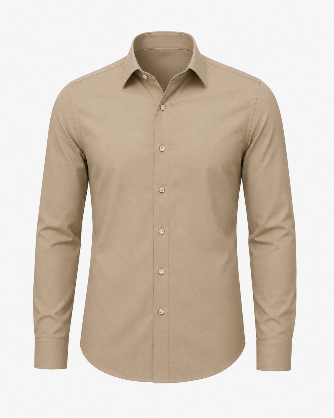 Classic Tailored Spread Collar Shirt 